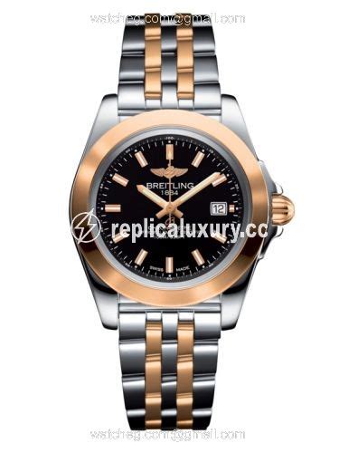 breitling galactic 32 replica|Breitling Galactic 32 Sleek Edition Stainless Steel / Rose Gold .